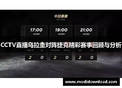 CCTV直播乌拉圭对阵捷克精彩赛事回顾与分析